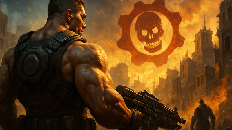 Gears of War E-Day、10月6日発売「どこ見ても筋肉」な漢のゲーム