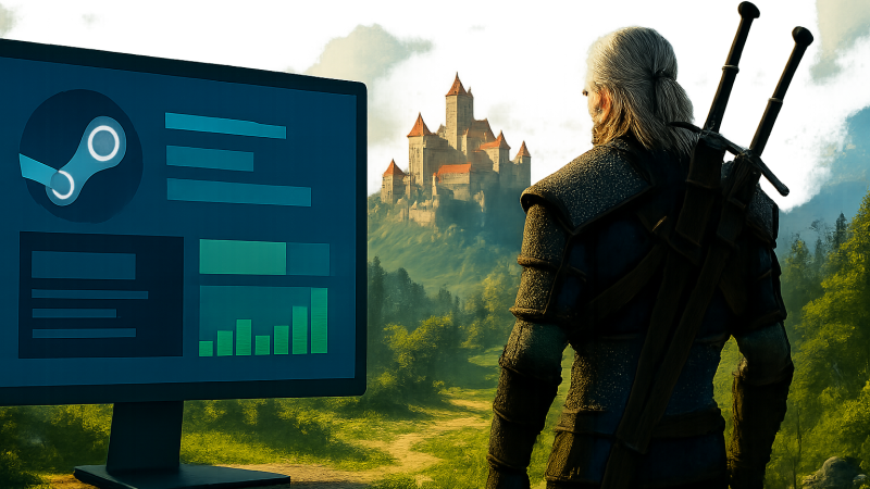 ウィッチャー3リマスター、Steam同接13万7724人で過去最高更新――「スケリッジのBGMは反則だよね」