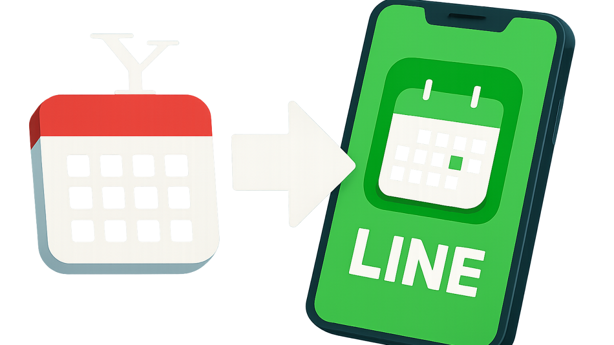 Yahoo!カレンダーがLINEカレンダーに変わる、アプリ内で予定を編集できない時の対処法