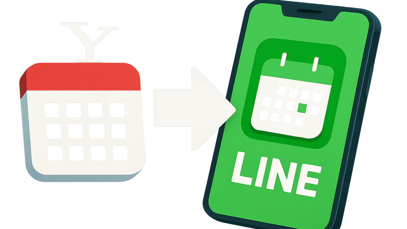 Yahoo!カレンダーがLINEカレンダーに変わる、アプリ内で予定を編集できない時の対処法