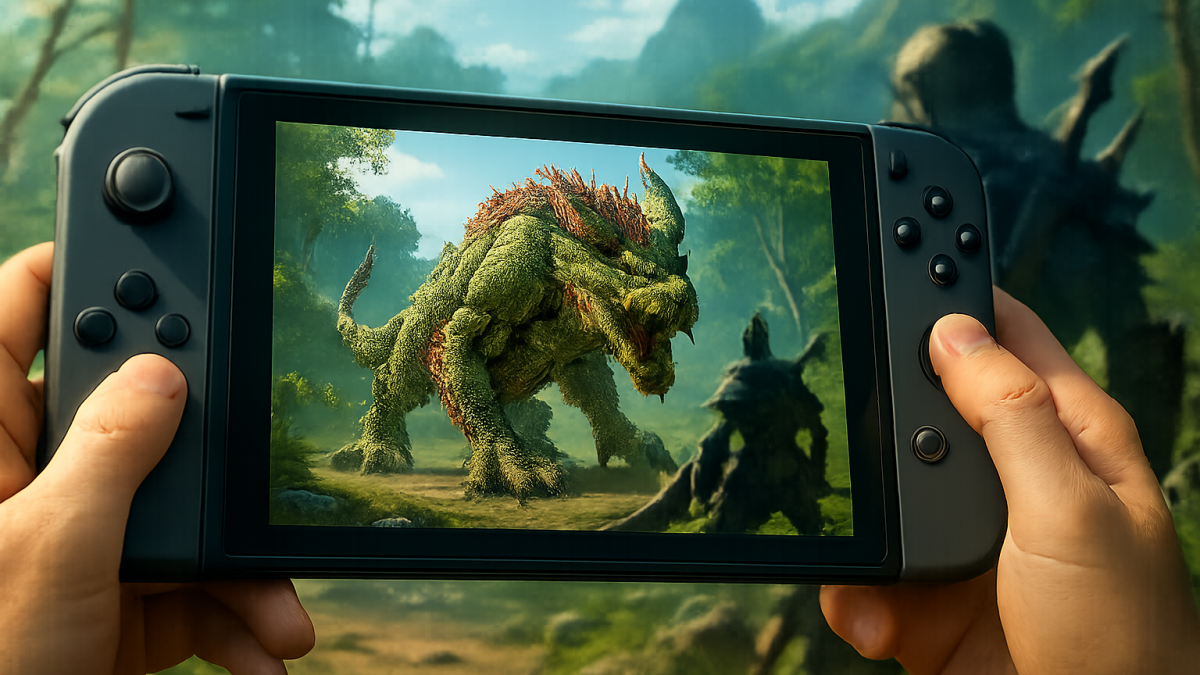 モンスターハンターワイルズSwitch2、携帯モード実機映像「いつでも、どこでも、一狩りいこうぜ！」