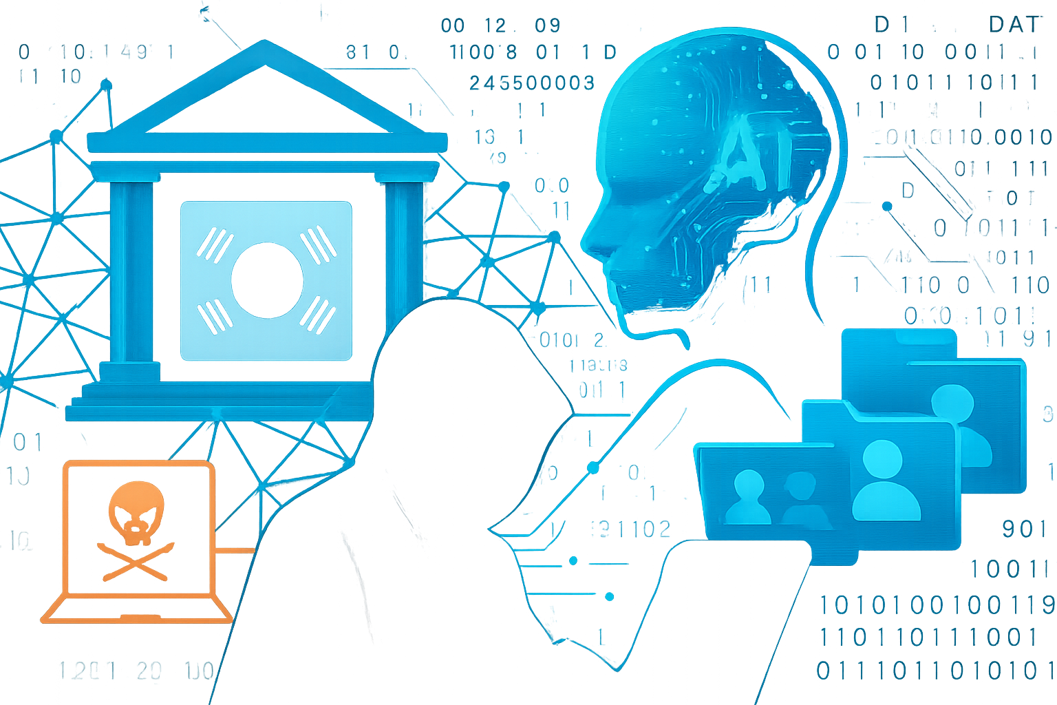 韓国の複数銀行狙ったサイバー攻撃、たった1人がAIを使い分けて実行した疑い
