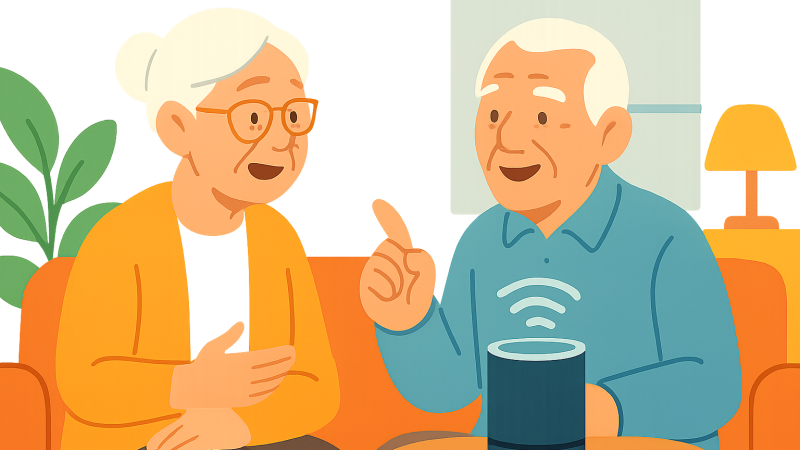 スマートスピーカーで高齢の親の会話が変わる、研究で分かっている効果と限界