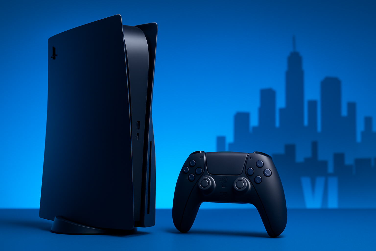 PS5デジタルエディション新色「ミッドナイト ブラック」、GTA6と同じ11月19日に発売