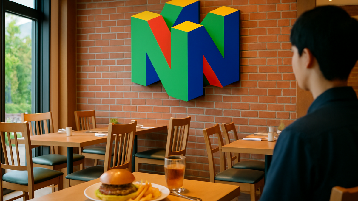 ニンテンドーミュージアムに新レストラン11月オープン、食べ終わると皿にNINTENDO64ロゴ