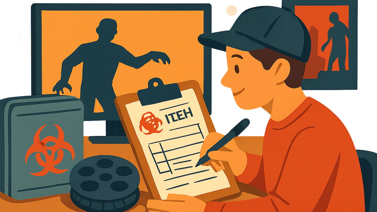 バイオハザード映画、配達伝票をA4用紙で自作する人も――「余白切って折り目再現」