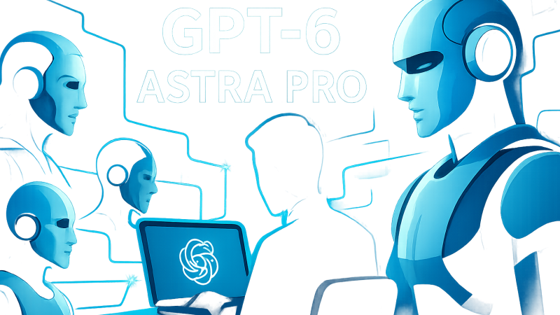 1人に聞いたら、複数人のAIが同時に動き出す――ChatGPTのGPT-6 Astra Pro、Proユーザー向けに提供開始