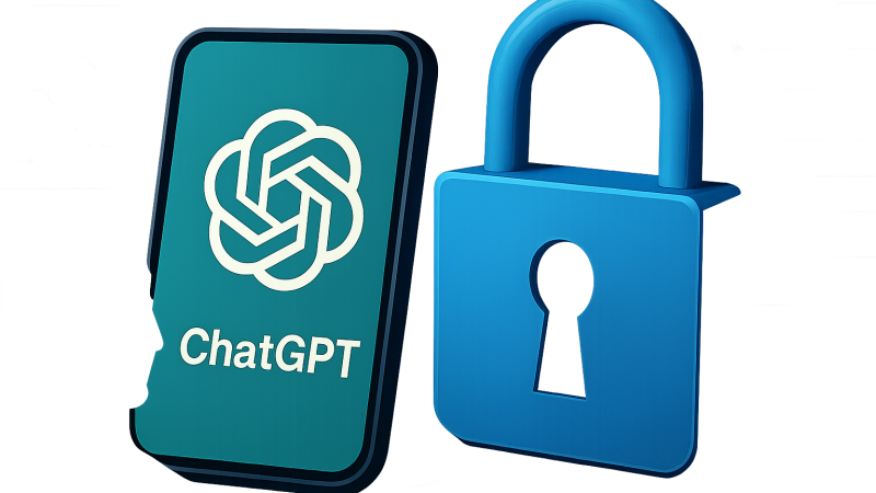 ChatGPTに新機能「ロックチャット」、画面を人に見せても会話の中身はバレない仕組みに