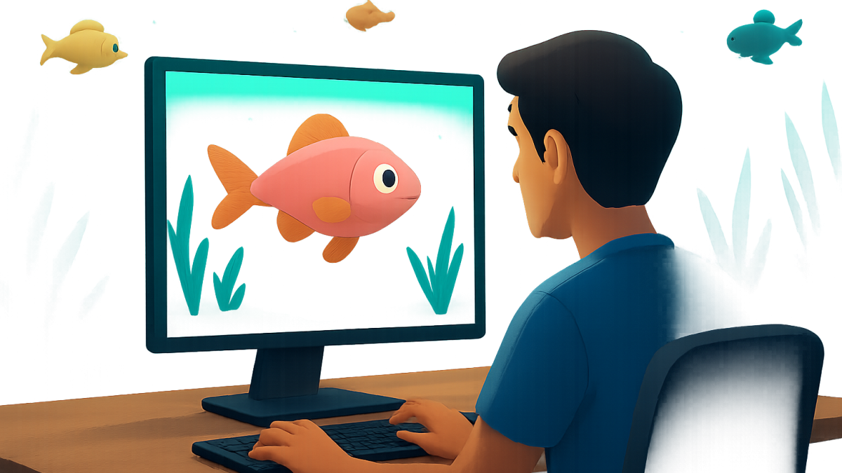 映画業界の3Dアニメーターが独学で作った『Drawquarium』、ウィッシュリスト7万5千件で11月13日Steam発売