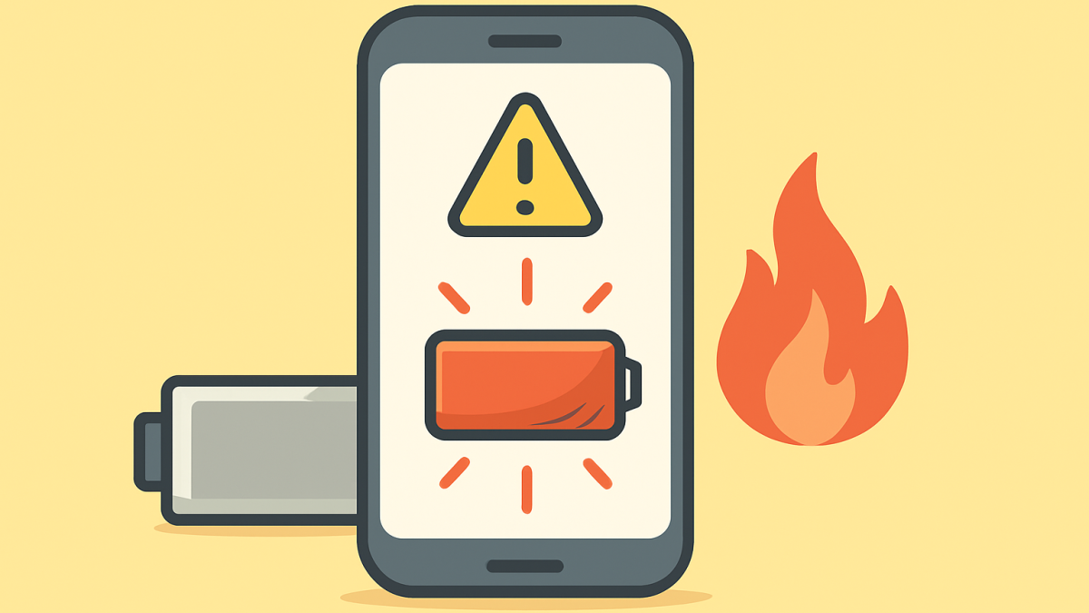 iPhoneバッテリー膨張のサイン、画面が浮いたら即使用中止――発火リスクと正しい対処法