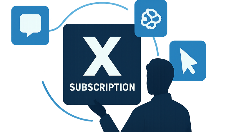 X PremiumがGrok・Cursorと統合、月8ドルから「The X Subscription」に一本化